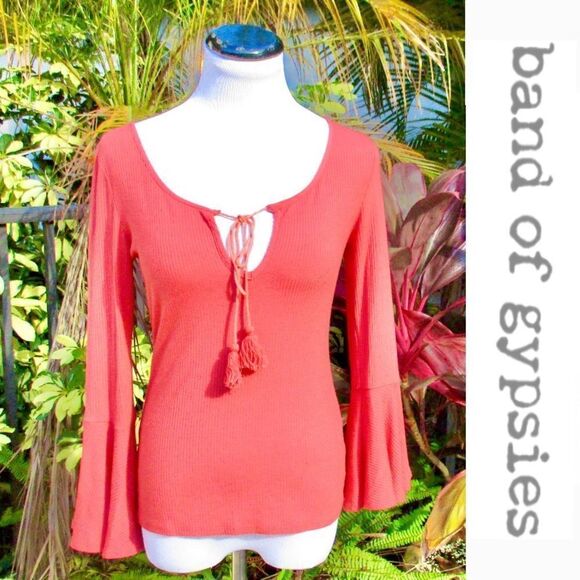 🍍3/$15🍍 Band of Gypsies Long Sleeve Top - Picture 1 of 6